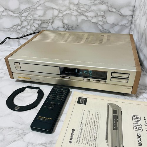 Marantz player gold wood - marantz,